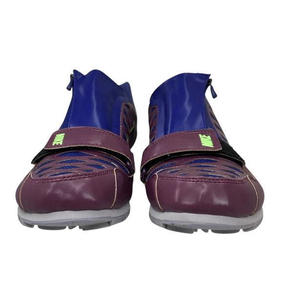Nike Long Jump Shoes Spikes Mens 9 Purple Zoom LJ 4 Track Field‎ New 415339-602 main image 10